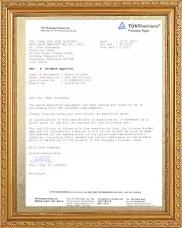 Certification